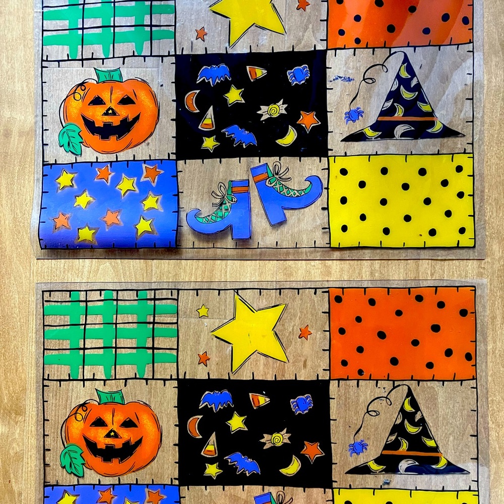 Halloween placemats